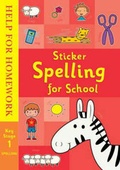 Cover: Sticker Spelling for School - Ladybird Books Ltd