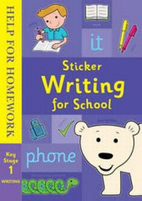 Enlarge image Cover: Sticker Writing for School - Ladybird Books Ltd