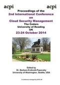 Cover: The Proceedings of the 2nd International Conference on Cloud Security Management - ACPIL