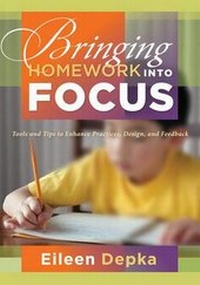 Enlarge image Cover: Bringing Homework Into Focus - Solution Tree Press