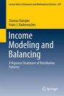 Cover: Income Modeling and Balancing - Springer
