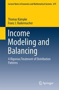 Cover: Income Modeling and Balancing - Springer