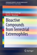 Cover: Bioactive Compounds from Terrestrial Extremophiles - Springer