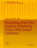 Cover: Proceedings of the 1992 Academy of Marketing Science (AMS) Annual Conference - Springer