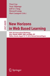 Enlarge image Cover: New Horizons in Web Based Learning - Springer