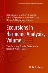 Abbildung von: Excursions in Harmonic Analysis, Volume 3 - Birkhäuser