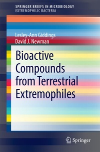 Enlarge image Cover: Bioactive Compounds from Terrestrial Extremophiles - Springer