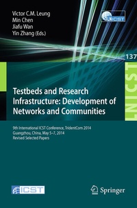 Abbildung von: Testbeds and Research Infrastructure: Development of Networks and Communities - Springer
