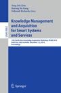 Cover: Knowledge Management and Acquisition for Smart Systems and Services - Springer