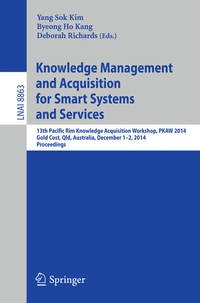 Enlarge image Cover: Knowledge Management and Acquisition for Smart Systems and Services - Springer