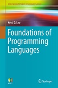 Cover: Foundations of Programming Languages - Springer