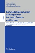 Cover: Knowledge Management and Acquisition for Smart Systems and Services - Springer