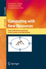 Cover: Computing with New Resources - Springer