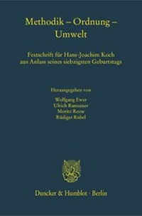 Abbildung von: Methodik - Ordnung - Umwelt - fibre