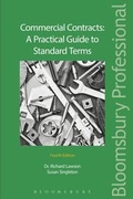 Cover: Commercial Contracts: A Practical Guide to Standard Terms - Bloomsbury Professional