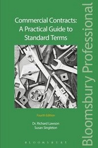 Abbildung von: Commercial Contracts: A Practical Guide to Standard Terms - Bloomsbury Professional
