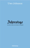 Cover: Jahrestage 1-4 - Suhrkamp
