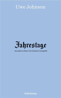 Abbildung von: Jahrestage 1-4 - Suhrkamp