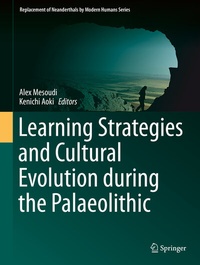 Enlarge image Cover: Learning Strategies and Cultural Evolution during the Palaeolithic - Springer