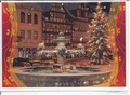 Cover: Winter- Doppelkarte B6 " Marktbrunnen im Schneeggest&ouml;ber " mit Umschlag - Fr&uuml;hauf, Buchhandlung, Inh. Wolfgang Fr&uuml;hauf e.K.