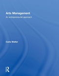Cover: Arts Management - Routledge