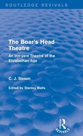 Cover: The Boar's Head Theatre (Routledge Revivals) - Routledge