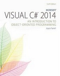 Enlarge image Cover: MicrosoftA (R) Visual C# 2015 - Course Technology Inc
