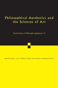 Cover: Philosophical Aesthetics and the Sciences of Art - Cambridge University Press
