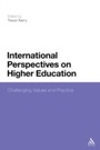 Bild: International Perspectives on Higher Education - Continuum Publishing Corporation