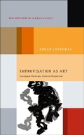 Cover: Improvisation as Art - Bloomsbury Continuum