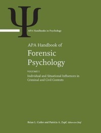 Enlarge image Cover: APA Handbook of Forensic Psychology - American Psychological Association
