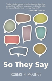 Enlarge image Cover: So They Say - Wipf & Stock Publishers