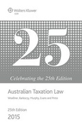 Cover: Australian Taxation Law 2015 - OUP Australia and New Zealand
