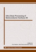 Cover: Ultra Clean Processing of Semiconductor Surfaces XII - Trans Tech Publications Ltd