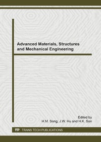 Enlarge image Cover: Advanced Materials, Structures and Mechanical Engineering - Trans Tech Publications Ltd