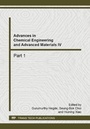 Cover: Advances in Chemical Engineering and Advanced Materials IV - Trans Tech Publications Ltd