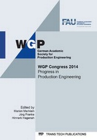 Enlarge image Cover: WGP Congress 2014 - Trans Tech Publications Ltd