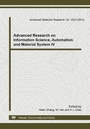 Cover: Advanced Research on Information Science, Automation and Material System IV - Trans Tech Publications Ltd