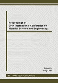 Enlarge image Cover: Proceedings of 2014 International Conference on Material Science and Engineering - Trans Tech Publications Ltd