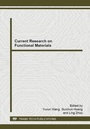 Cover: Current Research on Functional Materials - Trans Tech Publications Ltd