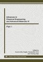 Cover: Advances in Chemical Engineering and Advanced Materials IV - Trans Tech Publications Ltd