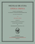 Cover: De pace fidei - Meiner
