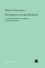 Cover: Montaigne und die Moderne - Meiner