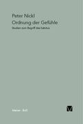 Cover: Ordnung der Gef&uuml;hle - Meiner