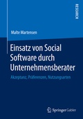 Cover: Einsatz von Social Software durch Unternehmensberater - Springer Gabler