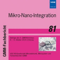 Enlarge image Cover: GMM-Fb. 81: Mikro-Nano-Integration - VDE Verlag