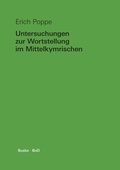 Cover: Untersuchungen zur Wortstellung im Mittelkymrischen - Buske, H