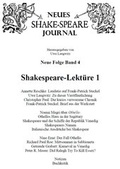Cover: Shakespeare-Lekt&uuml;re 1 - Laugwitz, U