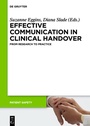 Cover: Effective Communication in Clinical Handover - De Gruyter
