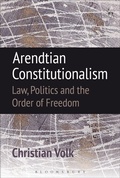 Cover: Arendtian Constitutionalism - Hart Publishing